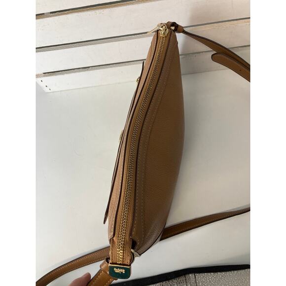 s-l400.jpg COACH F72839 MEDIUM BROWN PEBBLED LEATHER CROSSBODY BAG